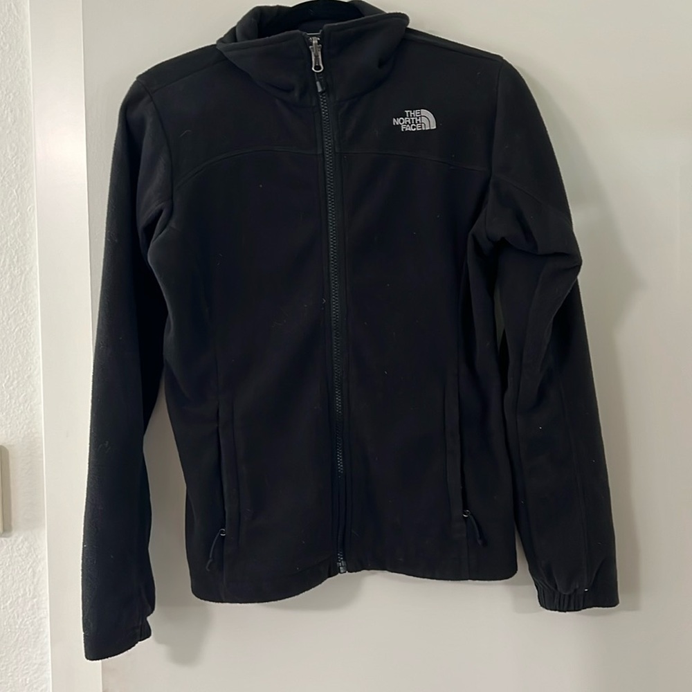 North face fleece zip up